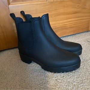 Jeffrey Campbell Cloudy Waterproof Chelsea Rain Boot